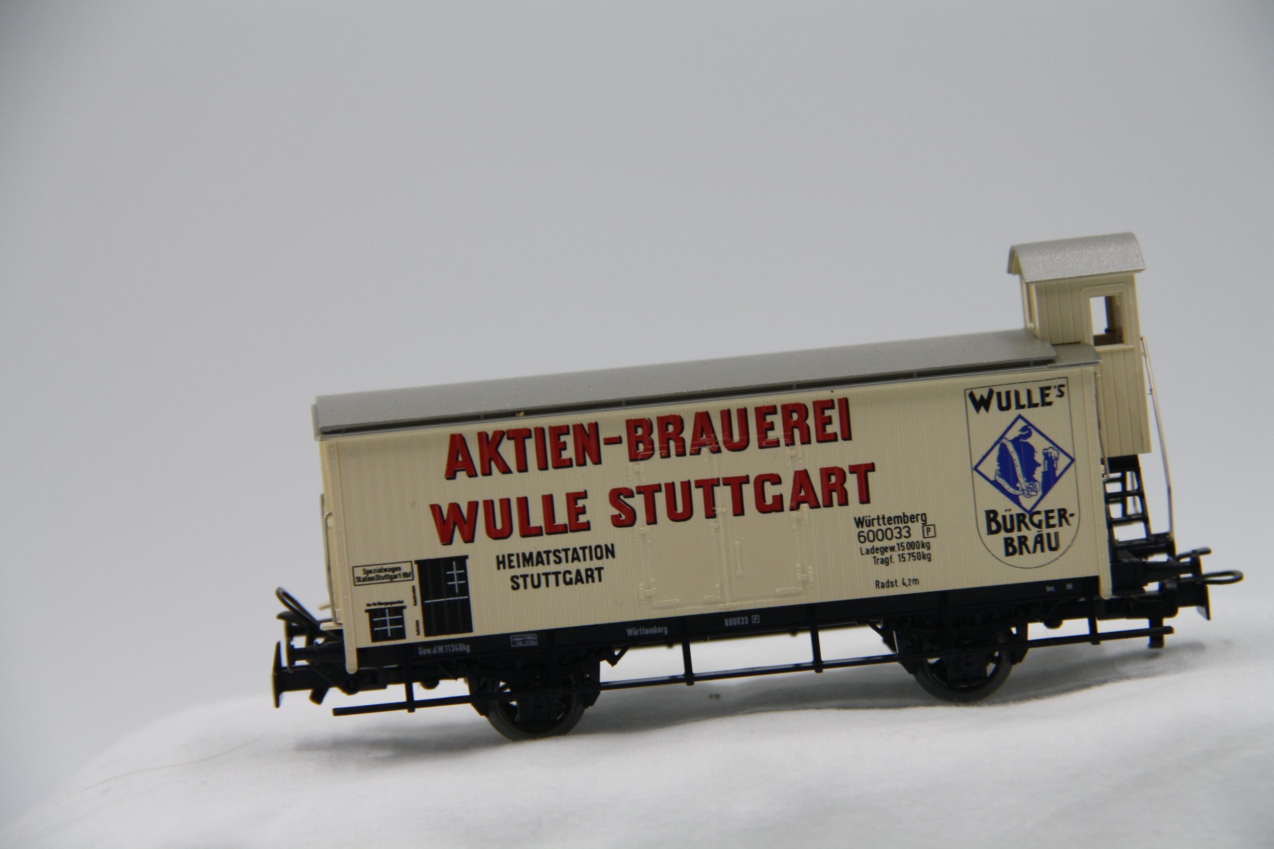 Bierwagen HO "Aktien-Brauerei Wulle Stuttgart"