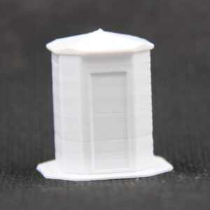 Schalthaus für Bahnübergänge, HO, zum selbst gestalten